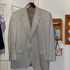 JoS A Bank Dress jacket 42 short cream colored